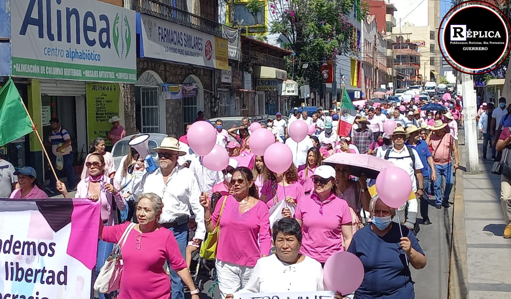 Marchan En Defensa Del Ine En Zihuatanejo Acapulco Y Chilpancingo El