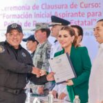 Cumple Evelyn con la profesionalización de la Policía Estatal de Guerrero