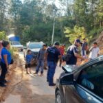 Chocan vehículos por alcance en la carretera San Luis -Pueblo Hidalgo