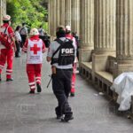 Muere hombre en zócalo de Chilpancingo por presunta congestión alcohólica