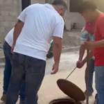 Supervisan trabajos de desazolve en La Villa, San Luis Acatlán