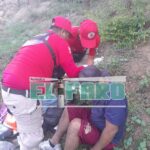 ROJA EL COPILOTO HERIDO