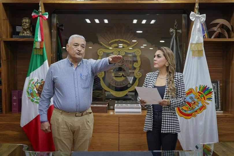 principal toma de protesta de Ricardo Castillo Peña