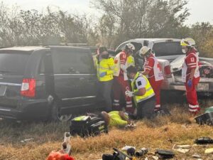 roja el accidente